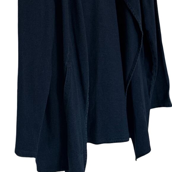 Pure Jill Indigo Wrap Hooded Cardigan indigo Women’s Petite XL - Picture 7 of 13